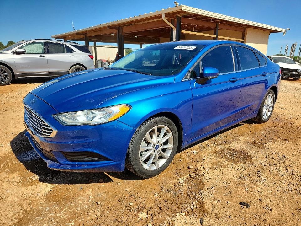 2017 FORD FUSION — VIN 3FA6P0H77HR359208