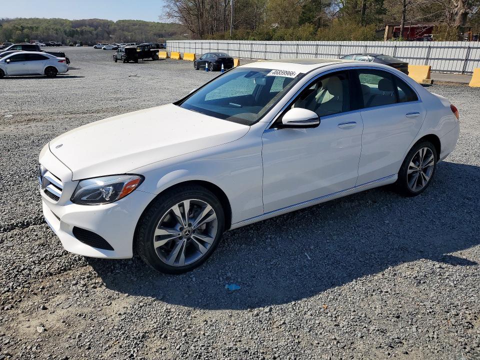 2018 MERCEDES-BENZ C — VIN 55SWF4KB8JU274868