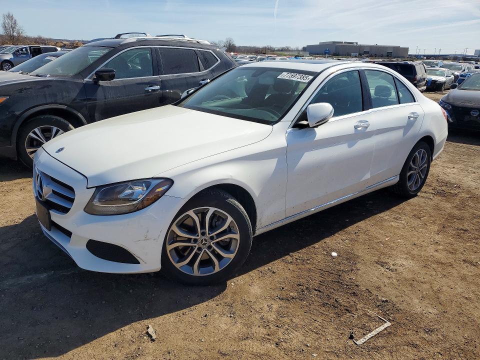 2018 MERCEDES-BENZ C — VIN 55SWF4KB6JU250231