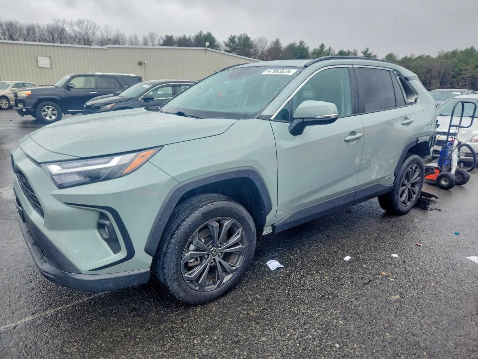 2022 TOYOTA RAV4 HYBRID — VIN 4T3B6RFV8NU102146