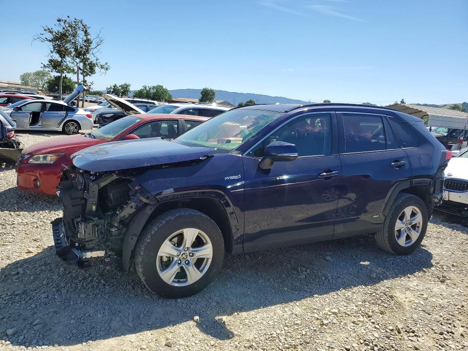 2021 TOYOTA RAV4 HYBRID — VIN JTMRWRFV7MD127212