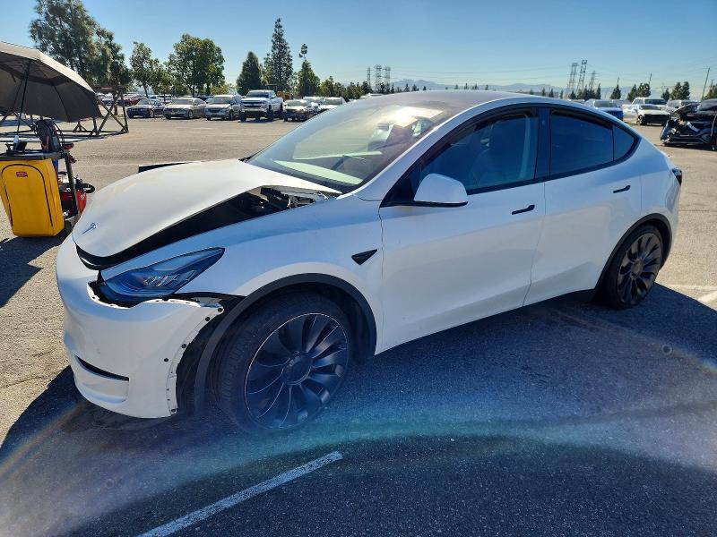 2021 TESLA MODEL Y — VIN 5YJYGDEFXMF073127