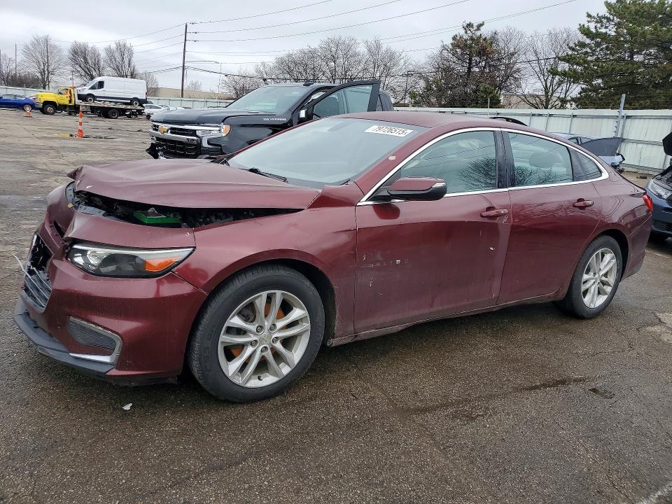 2016 CHEVROLET MALIBU — VIN 1G1ZE5ST1GF201340