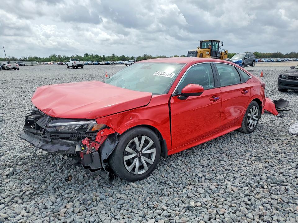 2025 HONDA CIVIC — VIN 2HGFE2F25SH587778