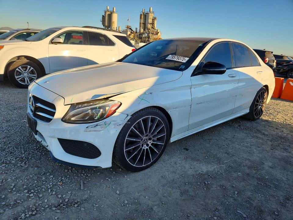 2018 MERCEDES-BENZ C — VIN 55SWF4JB2JU247781