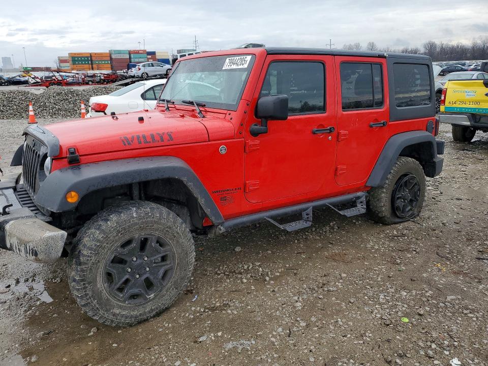 2017 JEEP WRANGLER UNLIMITED — VIN 1C4BJWDGXHL619280