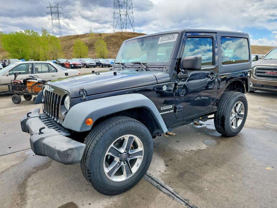 2016 JEEP WRANGLER — VIN 1C4AJWAGXGL348414