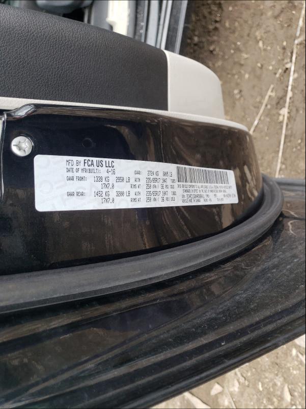 2017 CHRYSLER PACIFICA — VIN 2C4RC1DGXHR508411