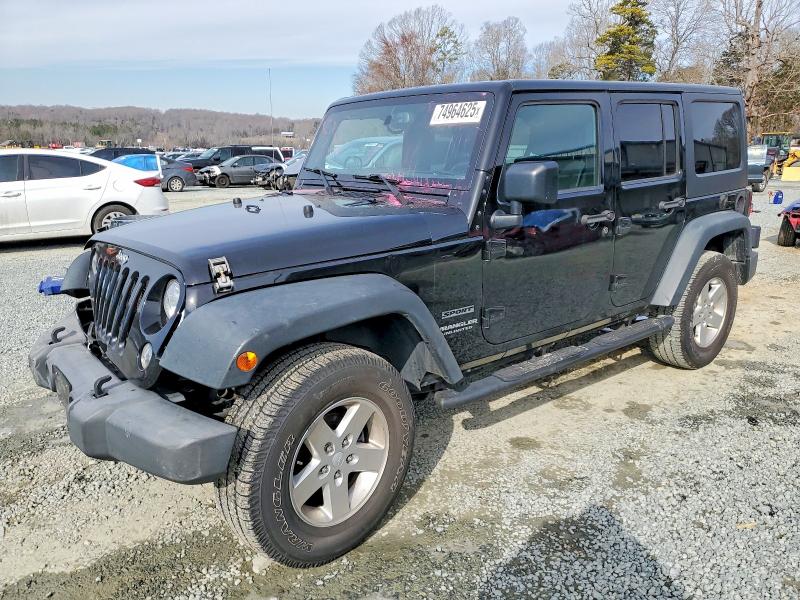 2016 JEEP WRANGLER UNLIMITED — VIN 1C4BJWDGXGL137505