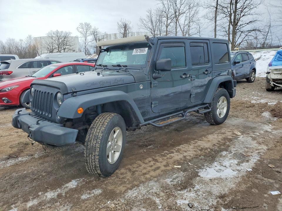 2016 JEEP WRANGLER UNLIMITED — VIN 1C4BJWDG9GL248465
