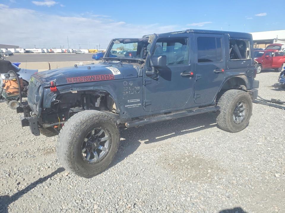 2017 JEEP WRANGLER UNLIMITED — VIN 1C4BJWDG4HL742105