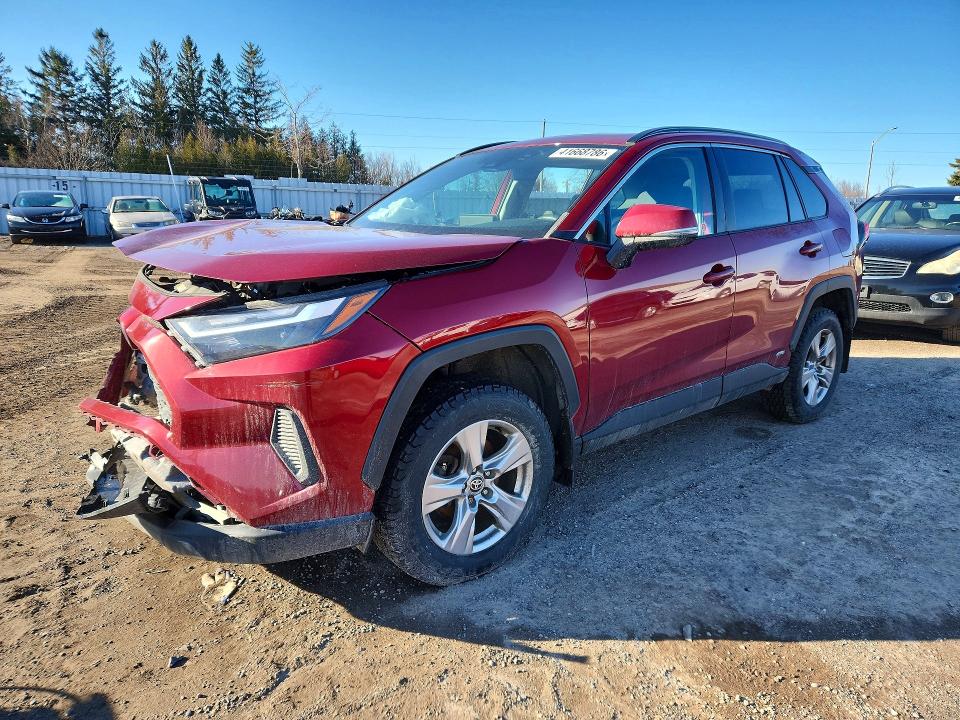 2022 TOYOTA RAV4 HYBRID — VIN 2T3RWRFV0NW132515