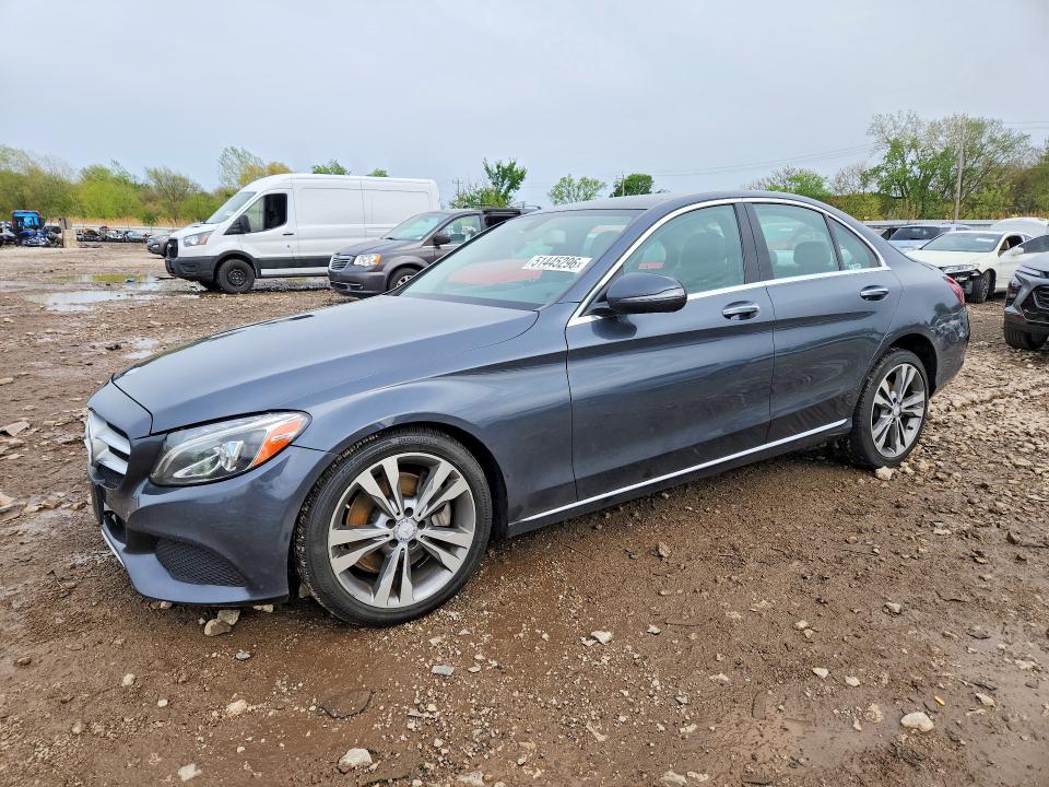 2016 MERCEDES-BENZ C — VIN 55SWF4KB4GU161685