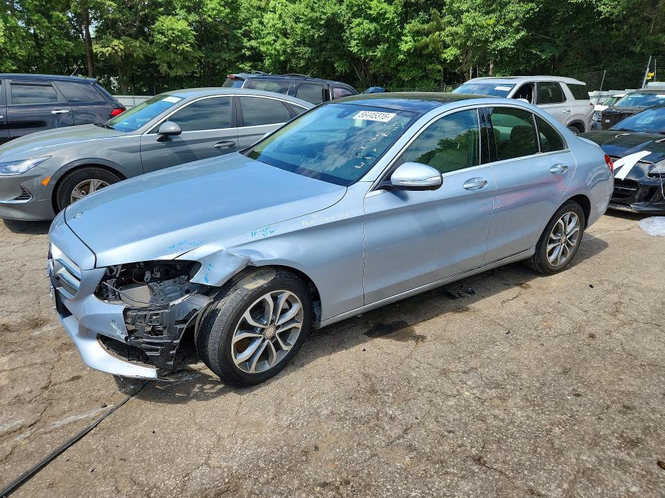 2015 MERCEDES-BENZ C — VIN 55SWF4KB9FU063329
