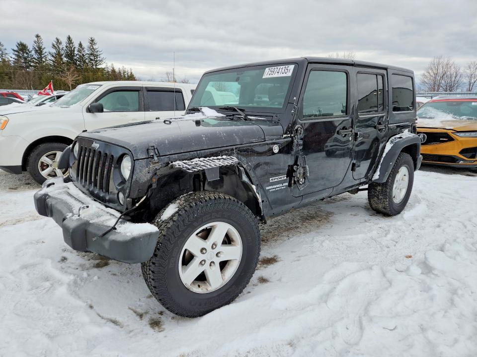2016 JEEP WRANGLER UNLIMITED — VIN 1C4BJWDG2GL223066
