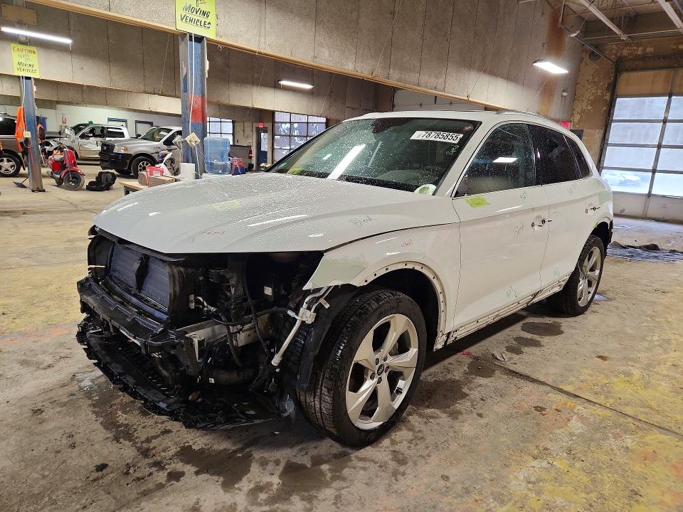 2021 AUDI Q5 — VIN WA1BAAFY2M2007643