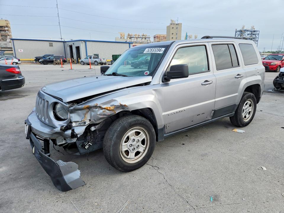 2016 JEEP PATRIOT — VIN 1C4NJPBA8GD812473