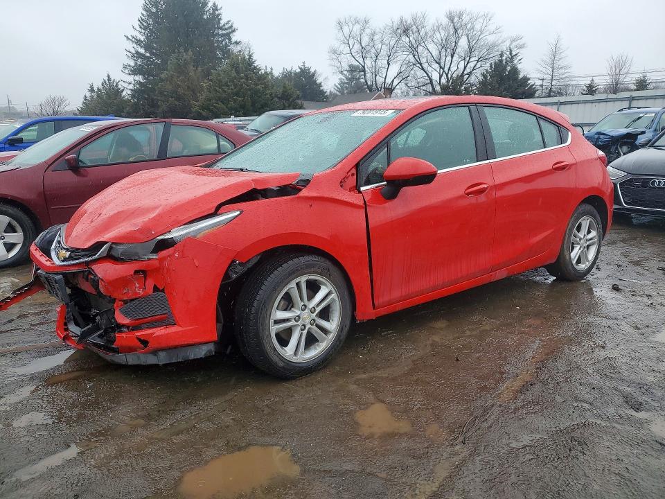 2018 CHEVROLET CRUZE — VIN 3G1BE6SM0JS652942