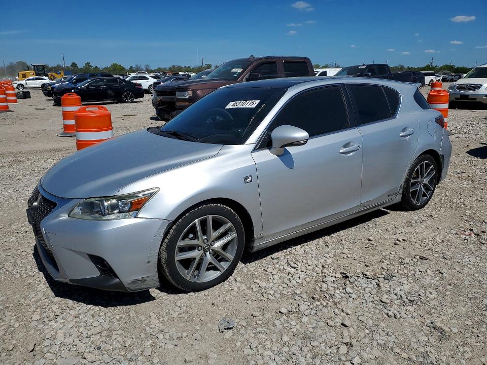 2015 LEXUS CT 200H — VIN JTHKD5BH6F2214421