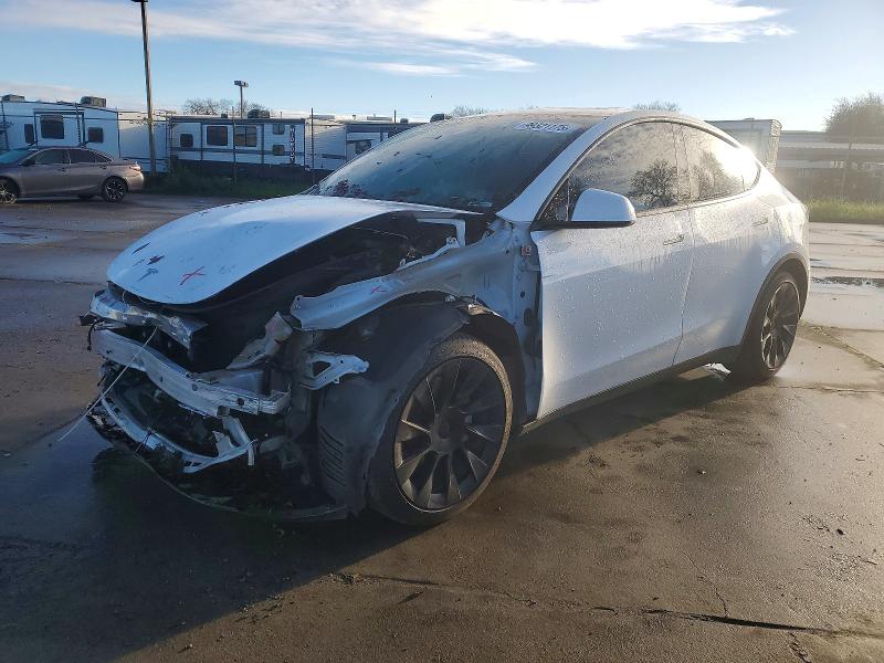 2021 TESLA MODEL Y — VIN 5YJYGDEE0MF216903