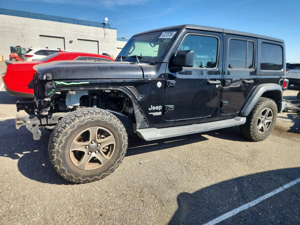 2018 JEEP WRANGLER UNLIMITED — VIN 1C4HJXDG5JW110802