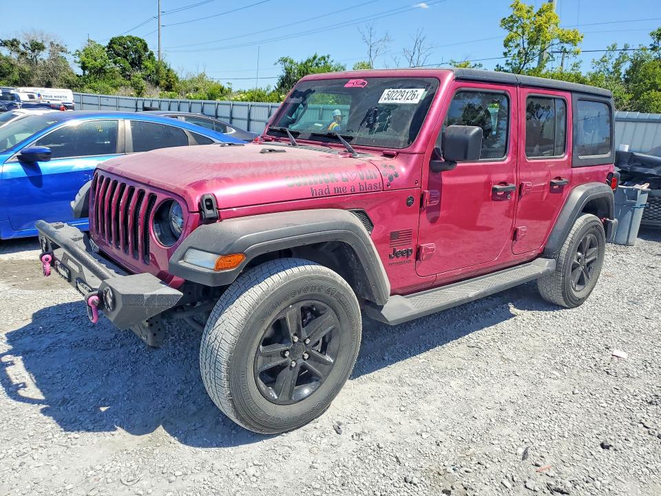2022 JEEP WRANGLER UNLIMITED — VIN 1C4HJXDG9NW109173