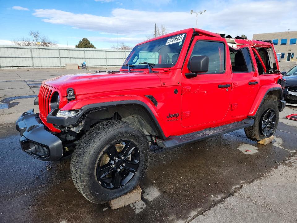2021 JEEP WRANGLER UNLIMITED — VIN 1C4HJXEN7MW840504