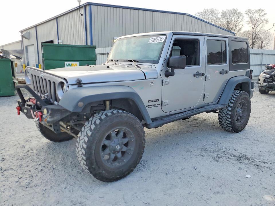 2016 JEEP WRANGLER UNLIMITED — VIN 1C4BJWDG1GL229554