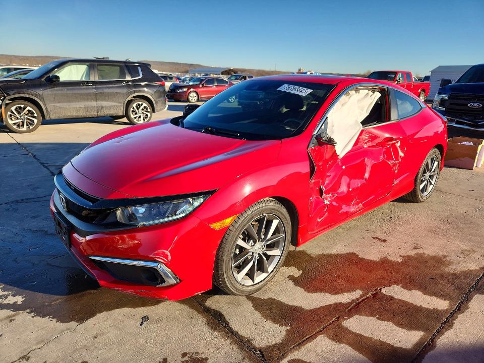 2019 HONDA CIVIC — VIN 2HGFC3B30KH350304