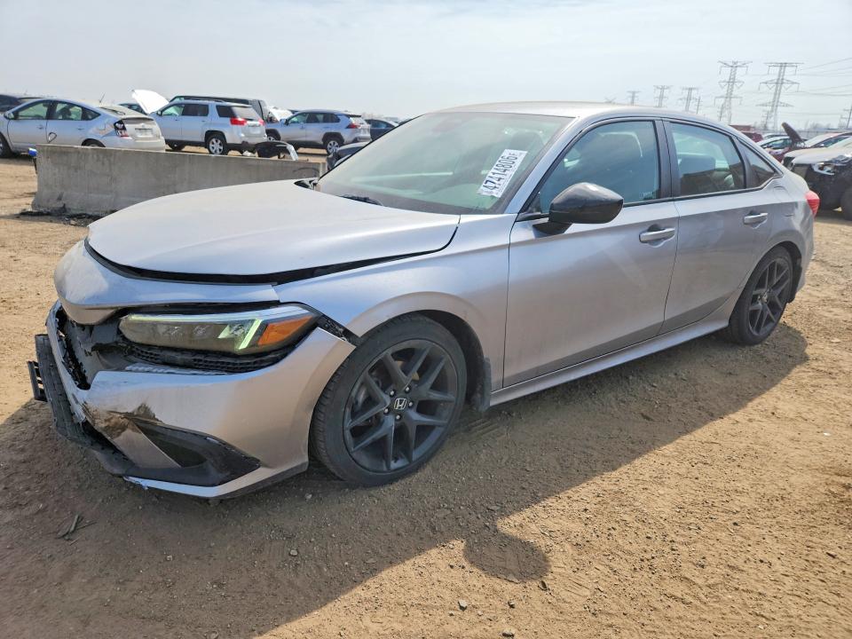 2022 HONDA CIVIC — VIN 2HGFE2F55NH544332