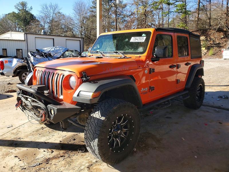 2018 JEEP WRANGLER UNLIMITED — VIN 1C4HJXDG9JW299650