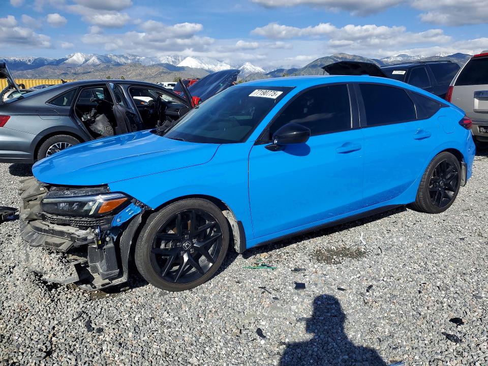 2022 HONDA CIVIC — VIN 19XFL2H87NE016993