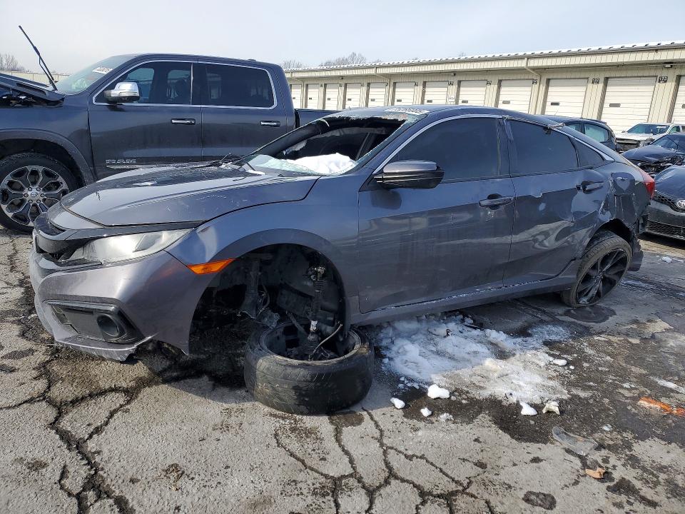2019 HONDA CIVIC — VIN 2HGFC2F84KH592092
