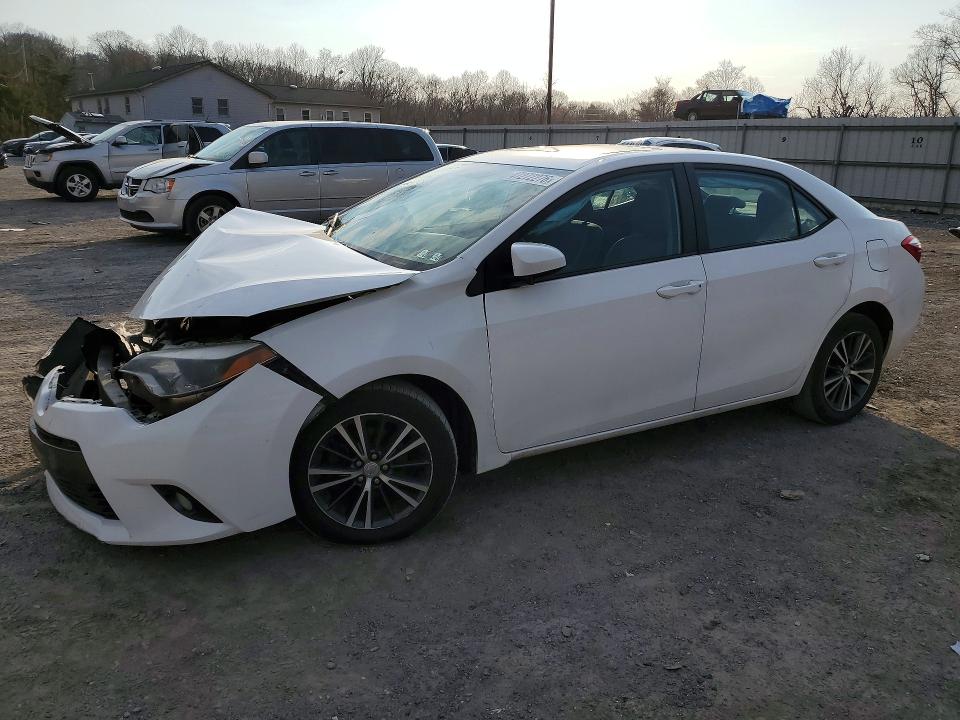 2016 TOYOTA COROLLA — VIN 2T1BURHE3GC558278