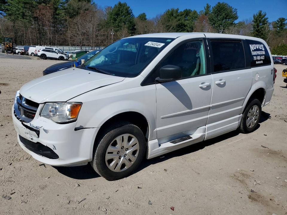 2017 DODGE GRAND CARAVAN — VIN 2C7WDGBG9HR828795