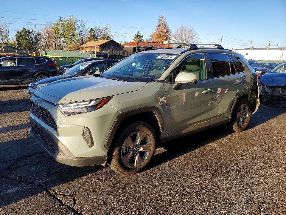 2022 TOYOTA RAV4 HYBRID — VIN 4T3RWRFV7NU060700