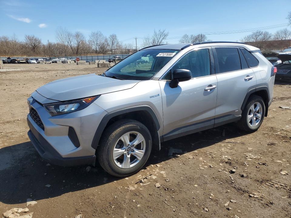 2019 TOYOTA RAV4 HYBRID — VIN 2T3LWRFV4KW009043