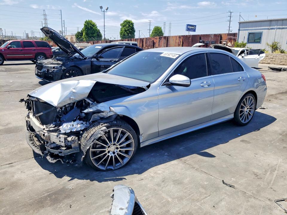 2015 MERCEDES-BENZ C — VIN 55SWF6GBXFU025628