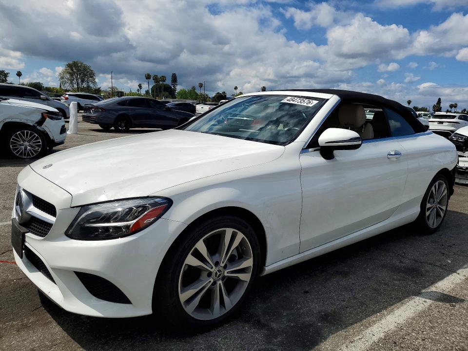 2020 MERCEDES-BENZ C — VIN WDDWK8DB2LF955176
