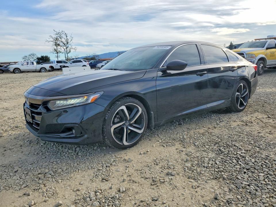 2022 HONDA ACCORD — VIN 1HGCV1F41NA104398