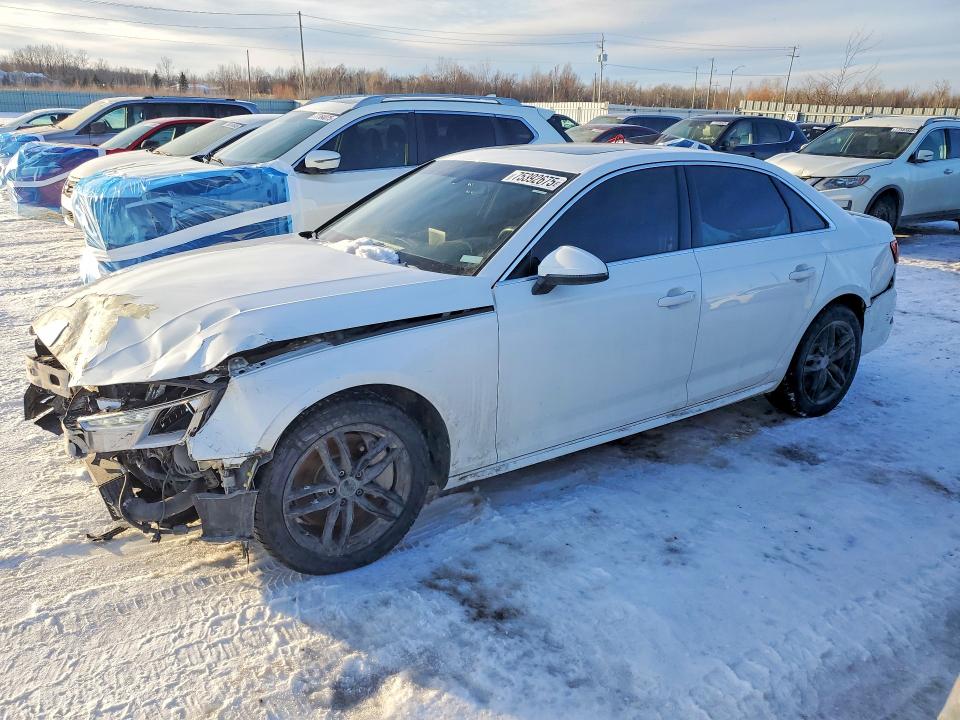2018 AUDI A4 — VIN WAUANAF43JN008570