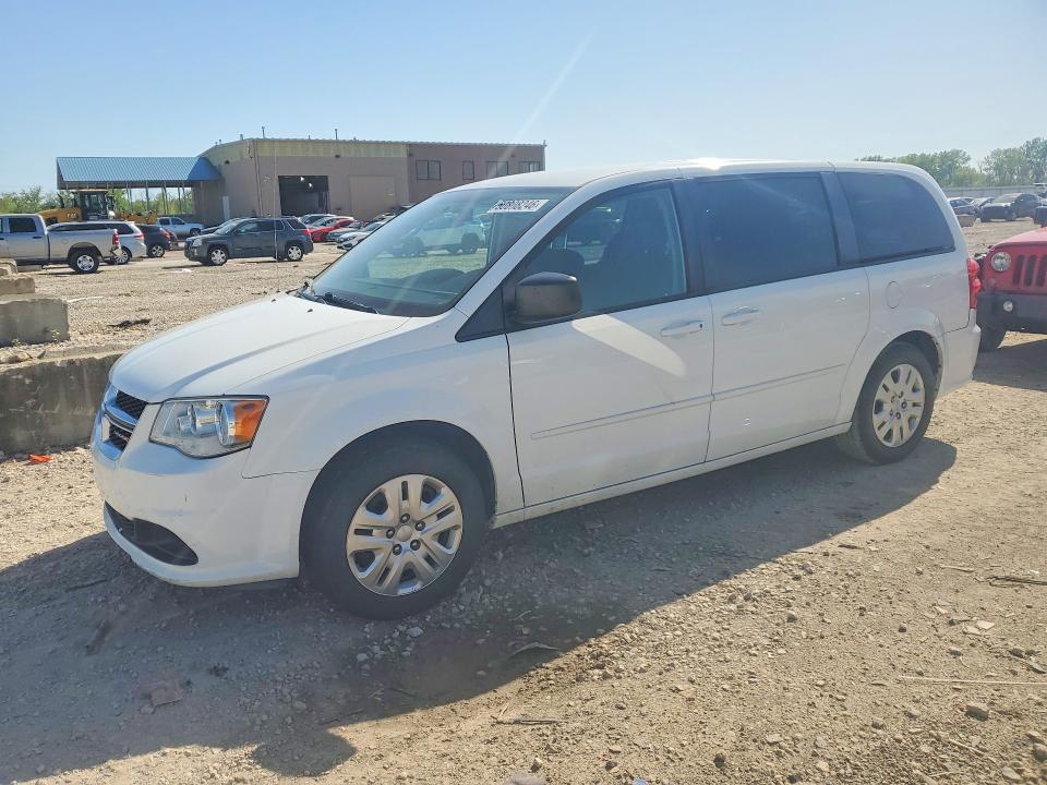 2016 DODGE GRAND CARAVAN — VIN 2C4RDGBG6GR342714