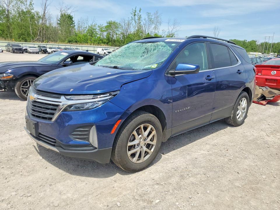 2022 CHEVROLET EQUINOX — VIN 3GNAXUEV6NL166827