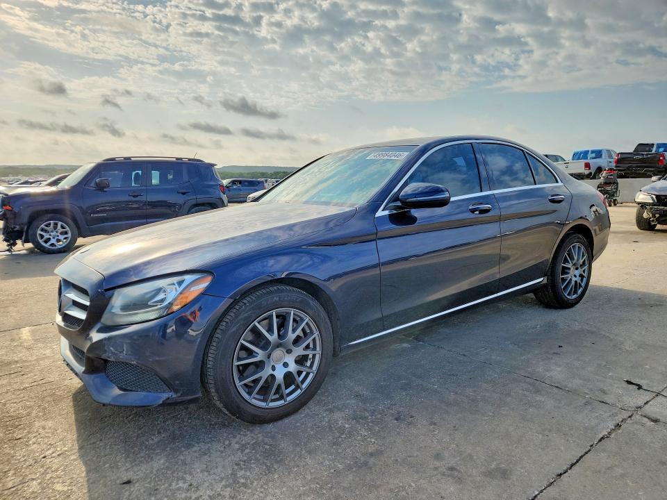 2018 MERCEDES-BENZ C — VIN WDDWF4KB4JR347848