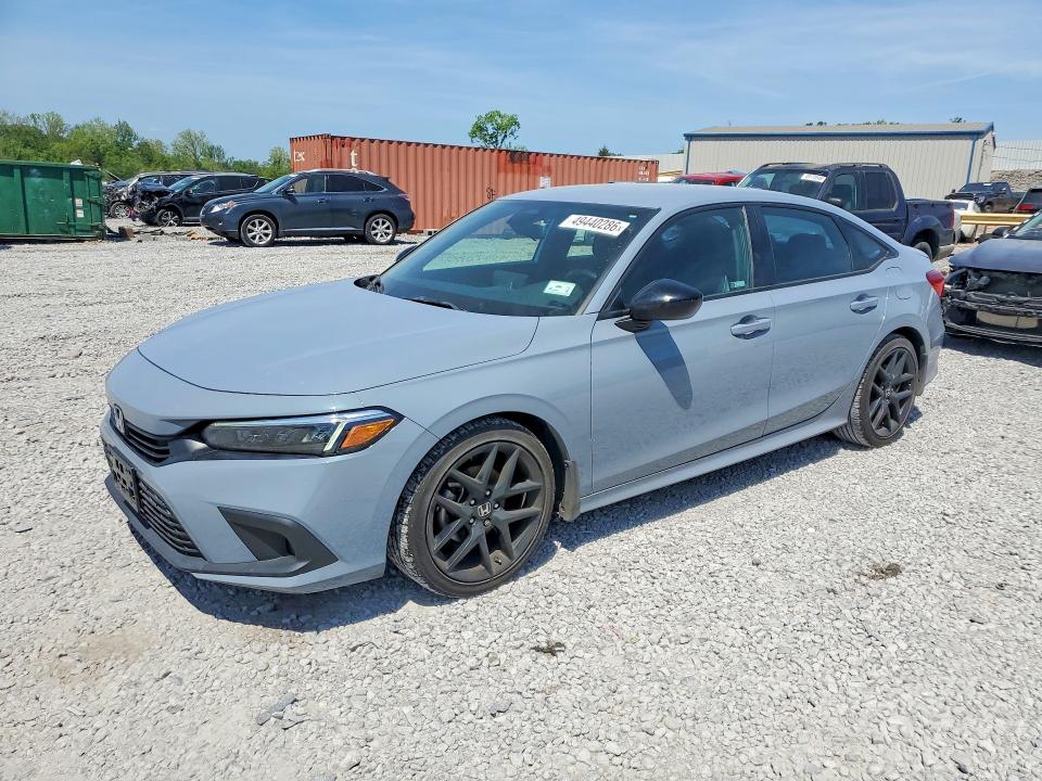 2022 HONDA CIVIC — VIN 2HGFE2F54NH566287