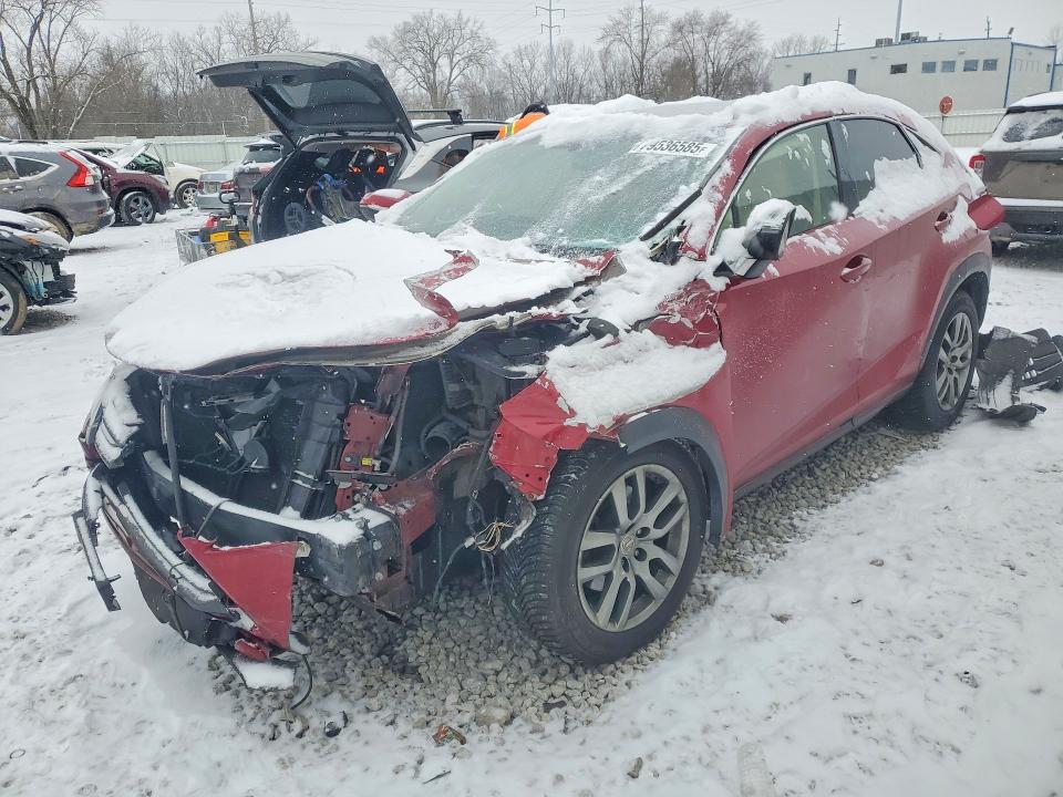2015 LEXUS NX 200T — VIN JTJBARBZ3F2045174
