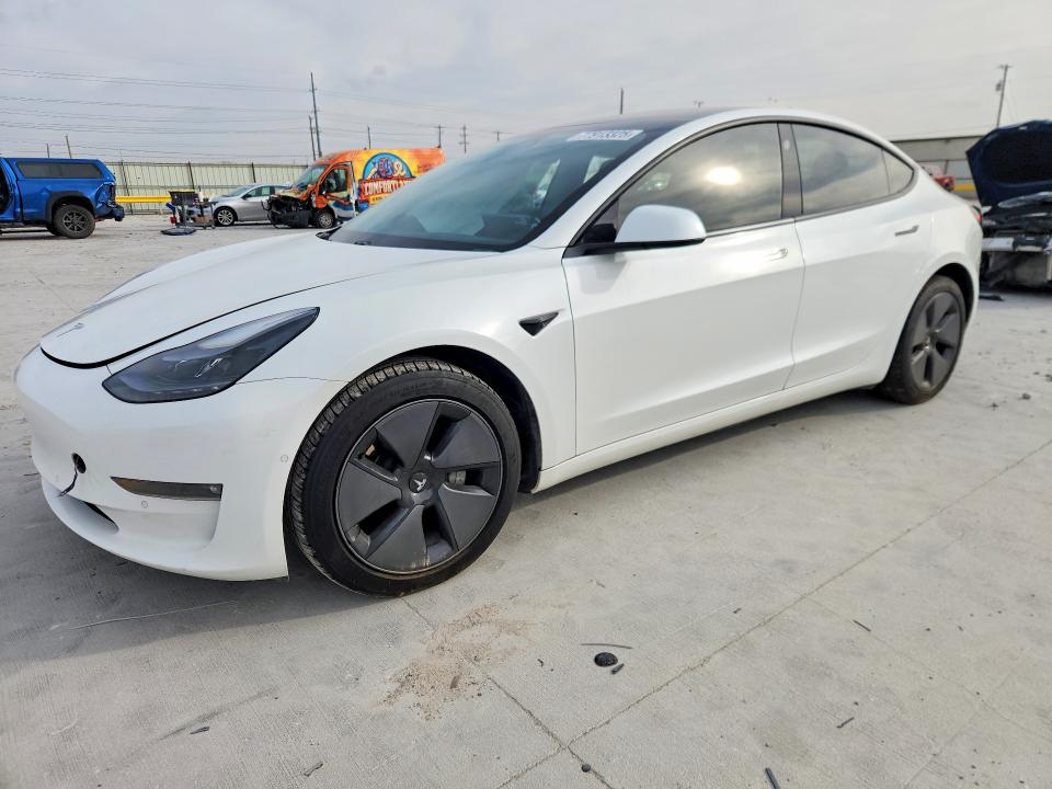 2021 TESLA MODEL 3 — VIN 5YJ3E1EB6MF869689