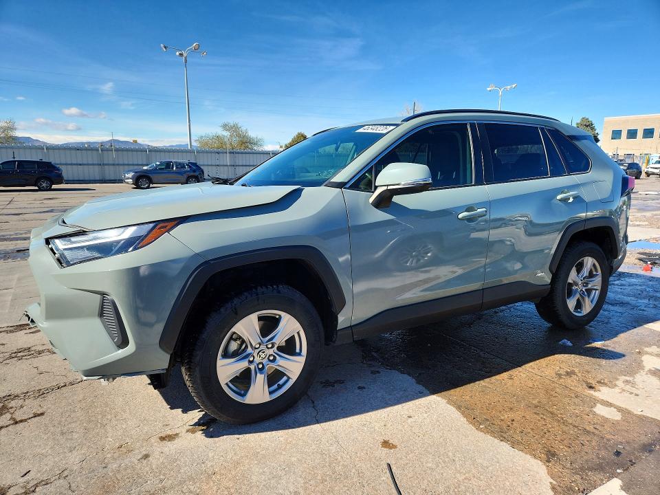 2022 TOYOTA RAV4 HYBRID — VIN JTMRWRFV5ND143457