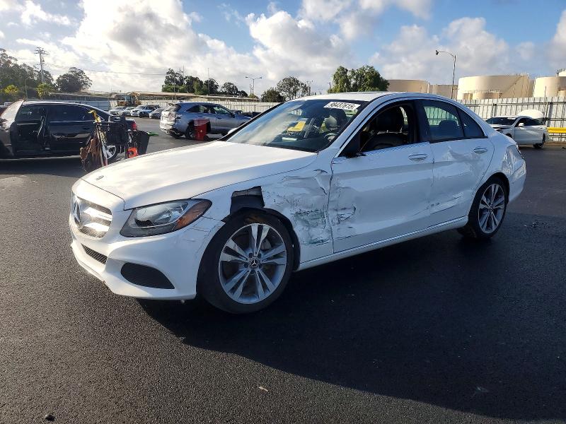 2018 MERCEDES-BENZ C — VIN 55SWF4JB7JU282297