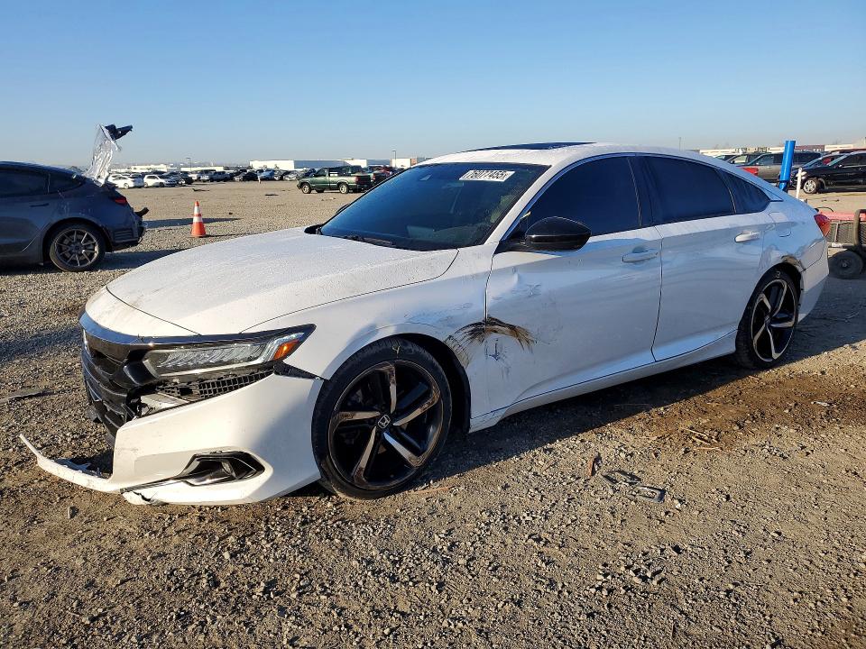 2021 HONDA ACCORD — VIN 1HGCV2F3XMA029907